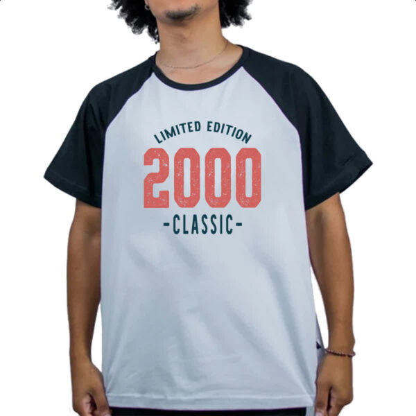 Camiseta Raglan Limited Edition Classic 2000 - Imagem 4