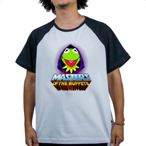Camiseta Raglan Masters of the muppets - Imagem 4