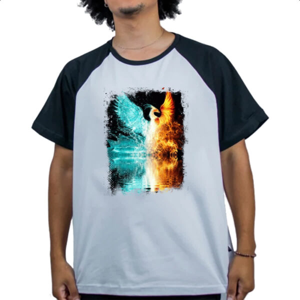 Camiseta Raglan Mitologia Fenix 03 - Imagem 4