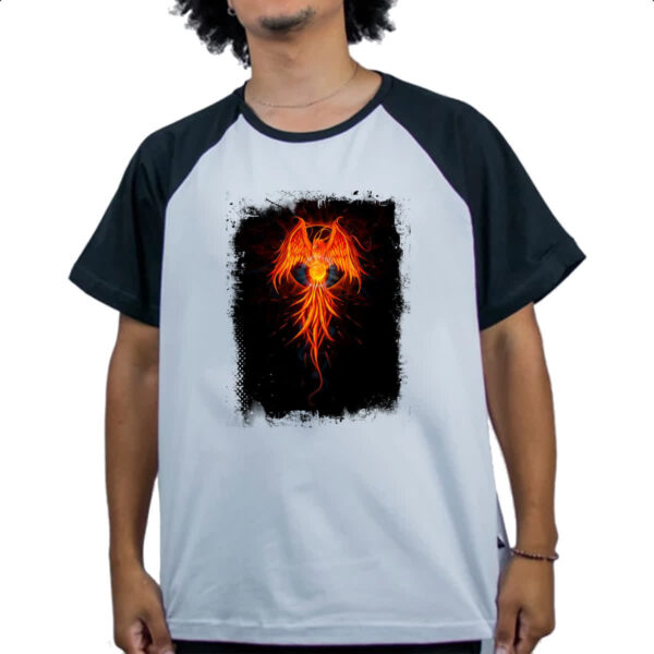 Camiseta Raglan Mitologia Fenix 05 - Imagem 4