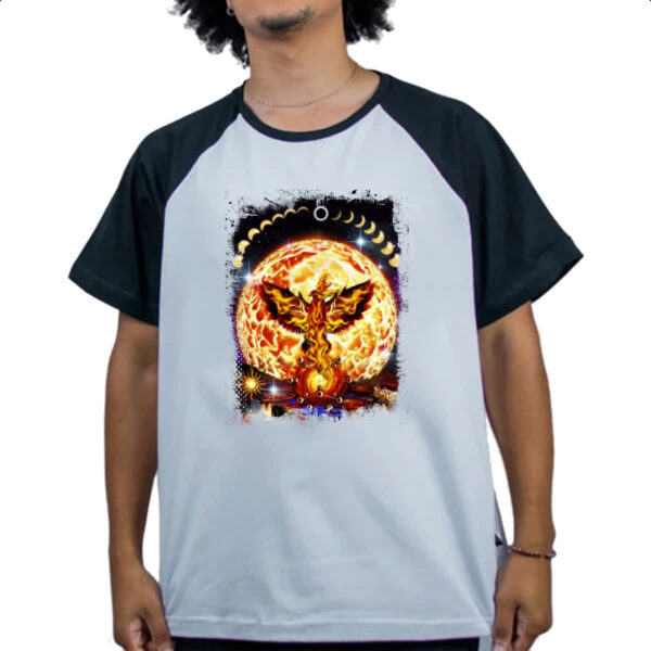 Camiseta Raglan Mitologia Fenix 07 - Imagem 4