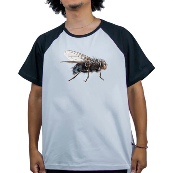 Camiseta Raglan Mosca - Imagem 4