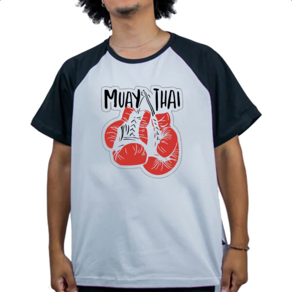 Camiseta Raglan Muay Thai luvas - Imagem 4