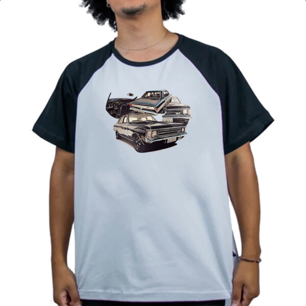 Camiseta Raglan Nostalgia Opala Classico - Imagem 4