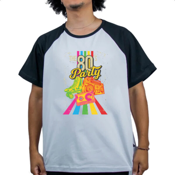 Camiseta Raglan Anos 80 Raiz - Imagem 4