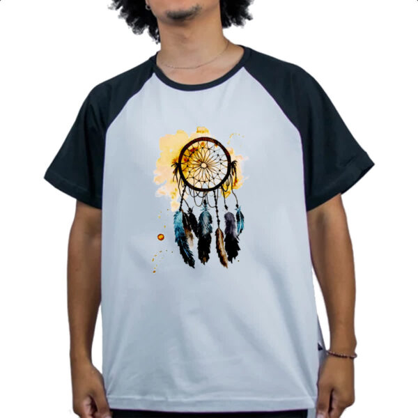 Camiseta Raglan Apanhador de sonhos 05 - Imagem 4