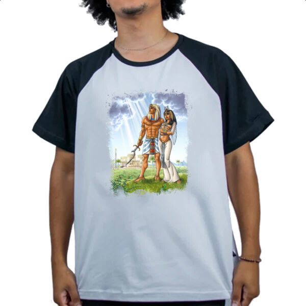 Camiseta Raglan Osiris e Isis - Imagem 4