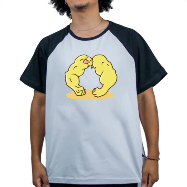 Camiseta Raglan Pato Maromba Academia - Imagem 4
