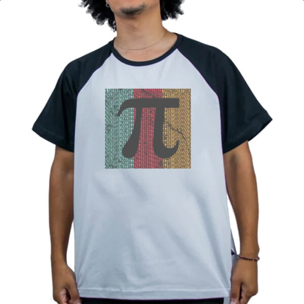 Camiseta Raglan PI matematica dizima periodica - Imagem 4