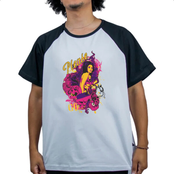 Camiseta Raglan Please go - Imagem 4