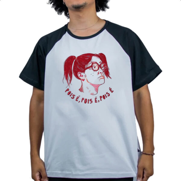Camiseta Raglan Pois e Pois e Pois e - Imagem 4