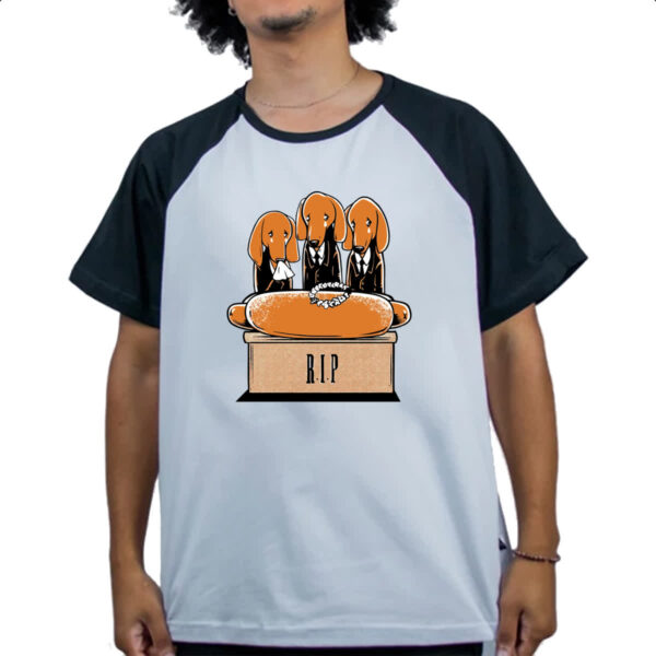 Camiseta Raglan Rip Hot Dog - Imagem 4