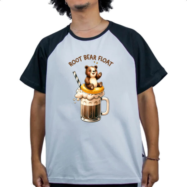 Camiseta Raglan Root Bear Float - Imagem 4