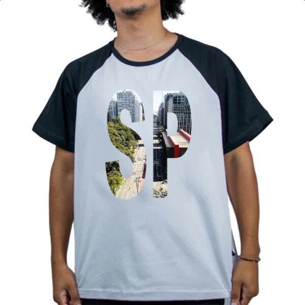 Camiseta Raglan SP Avenida Paulista - Imagem 4