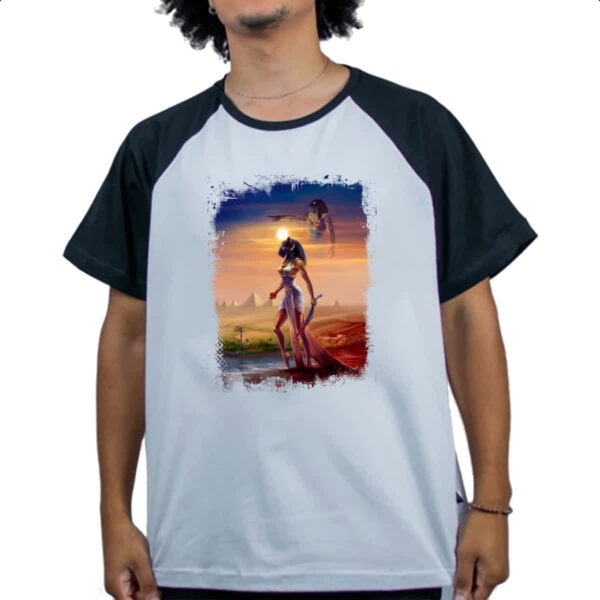 Camiseta Raglan Sekhmet e Horus - Imagem 4
