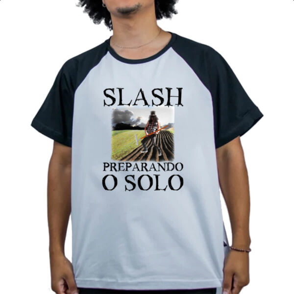 Camiseta Raglan Slash preparando o solo - Imagem 4