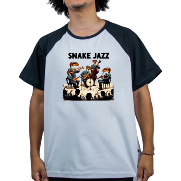 Camiseta Raglan Snake Jazz - Imagem 4
