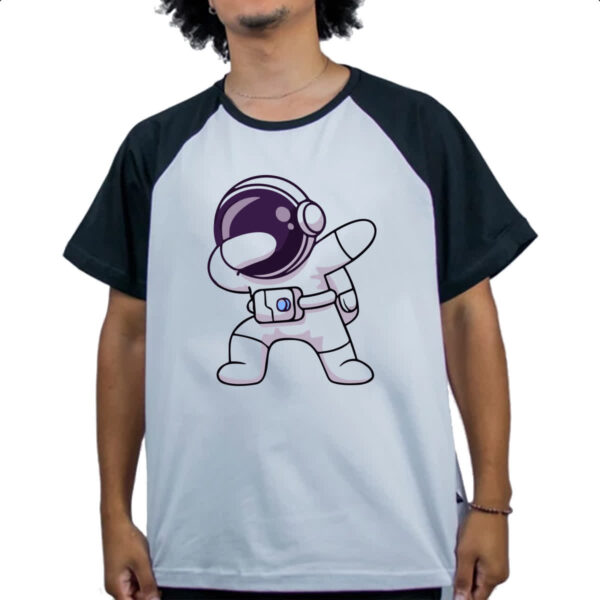 Camiseta Raglan Astronauta dab - Imagem 4