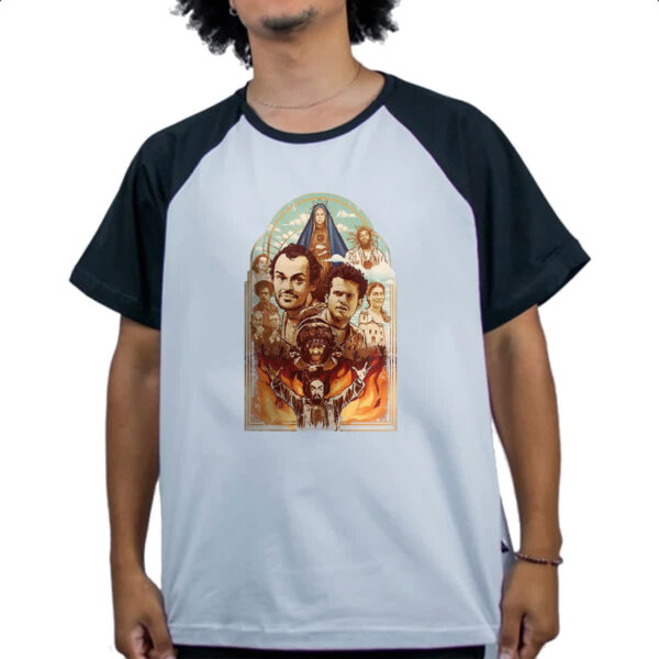Camiseta Raglan Auto da compadecida - Imagem 4
