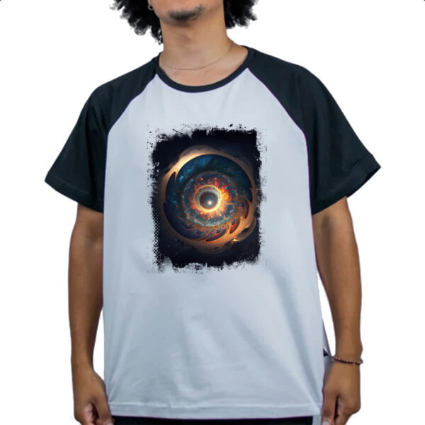 Camiseta Raglan Big Bang Universo 3 - Imagem 4