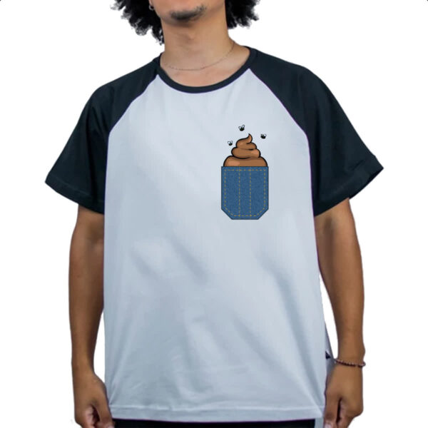 Camiseta Raglan Bolso com coco - Imagem 4