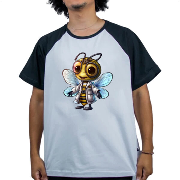 Camiseta Raglan Abelha medica - Imagem 4