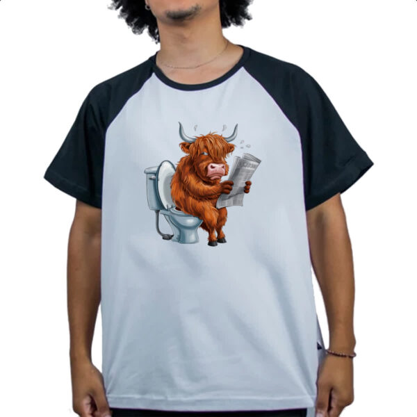 Camiseta Raglan Bufalo na sala de forca - Imagem 4