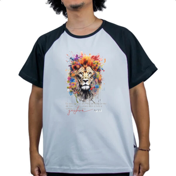Camiseta Raglan Yeshua Ap 5-5 - Imagem 4
