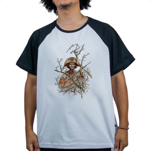 Camiseta Raglan Cangaceiro no sertao - Imagem 4