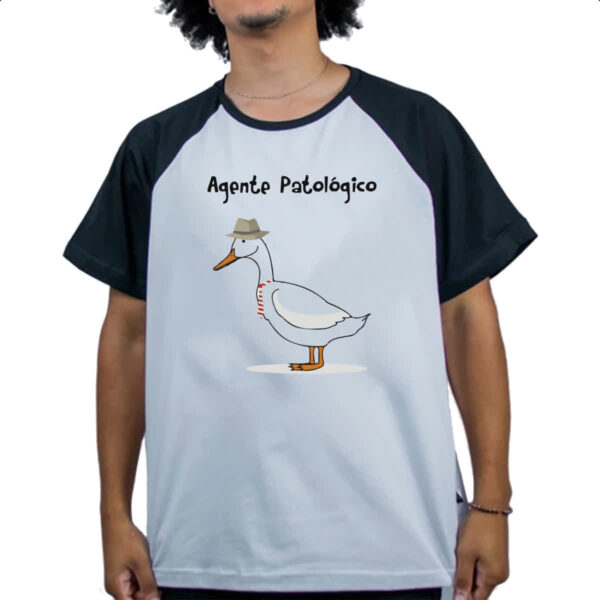 Camiseta Raglan Agente patologico - Imagem 4