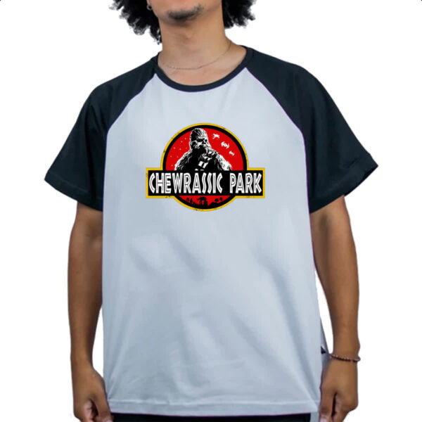 Camiseta Raglan Chewrassic Park - Imagem 4