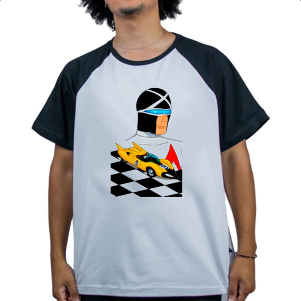 Camiseta Raglan Corredor X busto e carro - Imagem 4