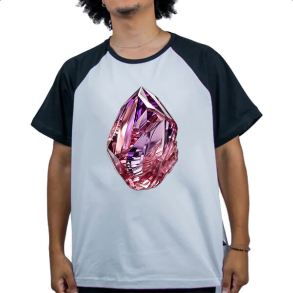 Camiseta Raglan Cristal de quartzo - Imagem 4