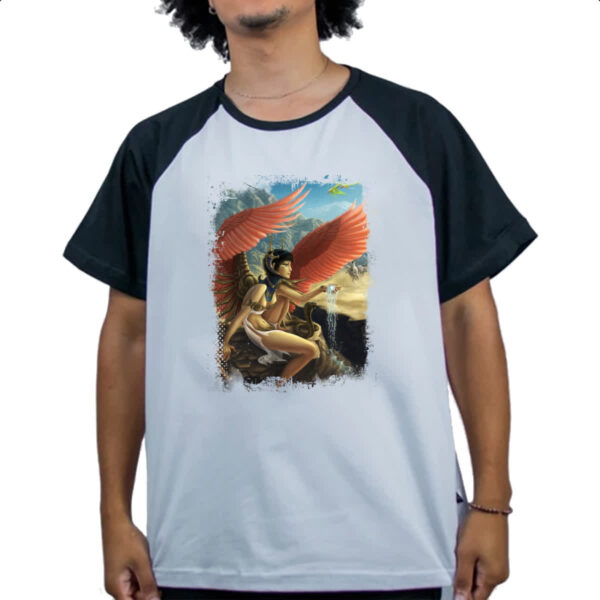 Camiseta Raglan Deusa Isis by Deities - Imagem 4