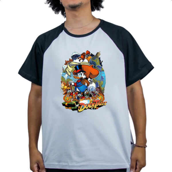 Camiseta Raglan DuckTales - Imagem 4