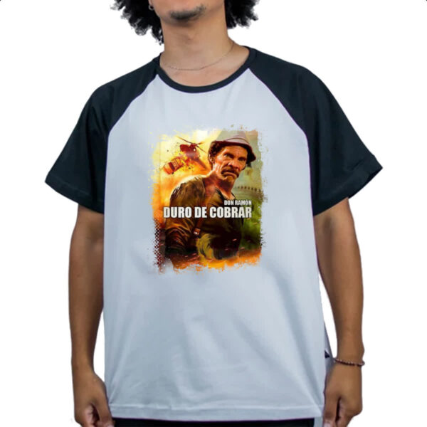 Camiseta Raglan Duro de cobrar - Imagem 4