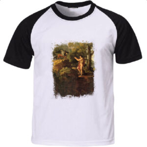 Camiseta Raglan Edipo e a esfinge