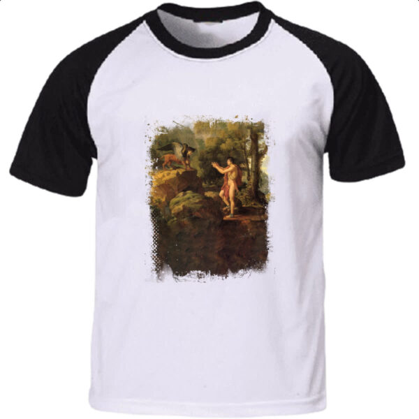 Camiseta Raglan Edipo e a esfinge