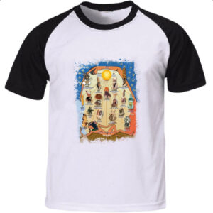 Camiseta Raglan Egito Deus Hierarquia