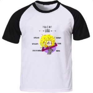 Camiseta Raglan Ela e de Leao