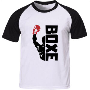 Camiseta Raglan Esporte boxe luva