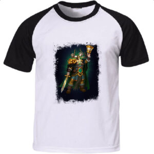 Camiseta Raglan Empires and Puzzles Heroi Heimdall