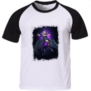 Camiseta Raglan Empires and Puzzles Heroi Hel
