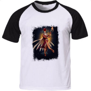Camiseta Raglan Empires and Puzzles Heroi Horus