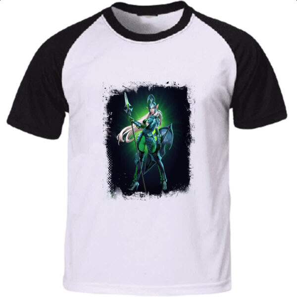 Camiseta Raglan Empires and Puzzles Heroi Kadilen