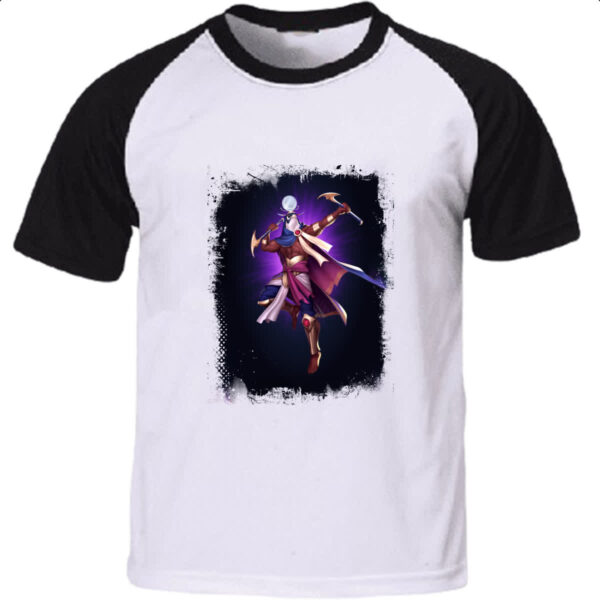 Camiseta Raglan Empires and Puzzles Heroi Khonshu