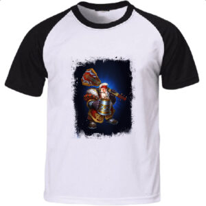 Camiseta Raglan Empires and Puzzles Heroi Kiril Traje