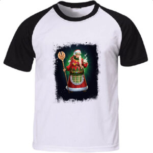 Camiseta Raglan Empires and Puzzles Heroi Mae do Norte Traje