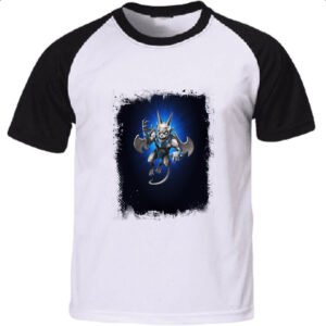 Camiseta Raglan Empires and Puzzles Heroi Soroca