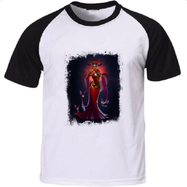Camiseta Raglan Empires and Puzzles Heroi Wanda